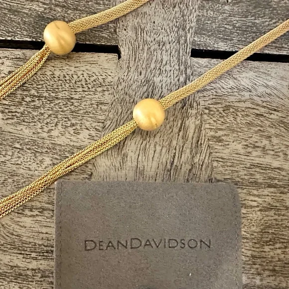 Dean Davidson 19" Drop 22 Karat Gold Plated Statement Necklace - Picture 6 of 7